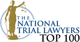 The national trial lawyers top 100 badge